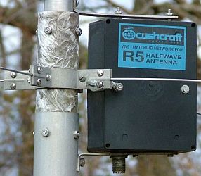 Cushcraft R5 ½ λ verticale  Entretien et réparation Isolatorf