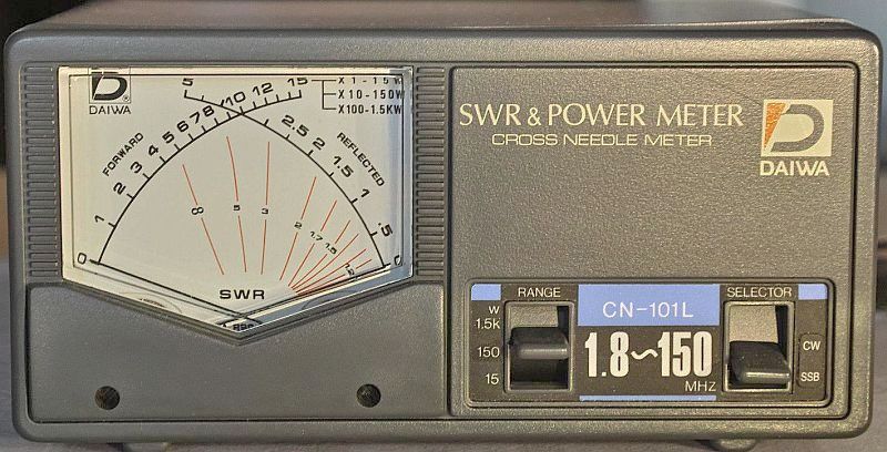 今年の新作から定番まで！ DAIWA SWR POWER メーター CN-101L ジャンク品